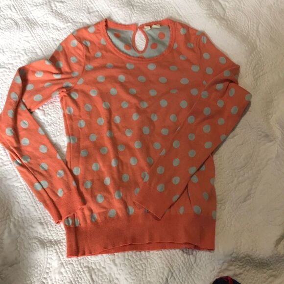Anthropologie Moth polka dot sweater - Picture 2 of 8